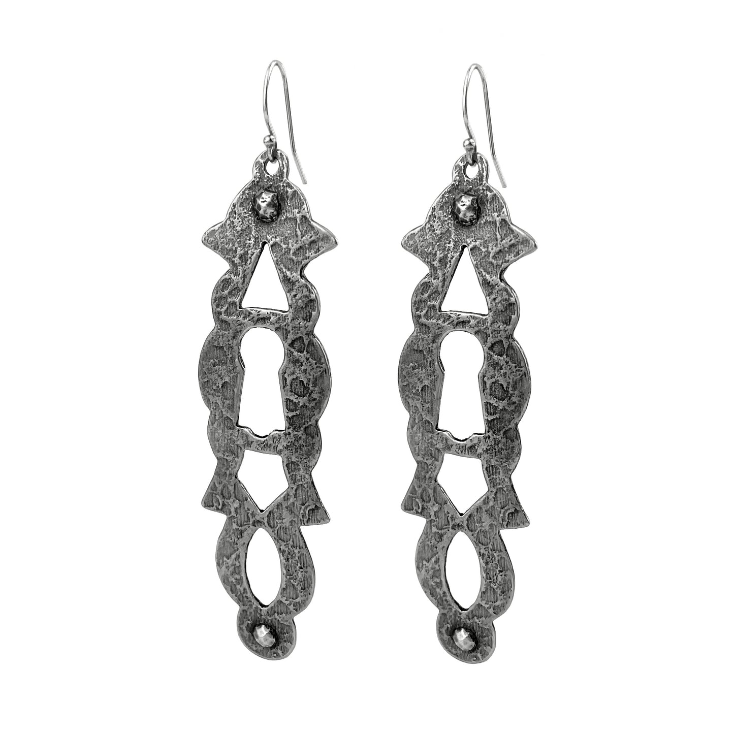 
                  
                    KEYHOLE Earrings - Silver
                  
                