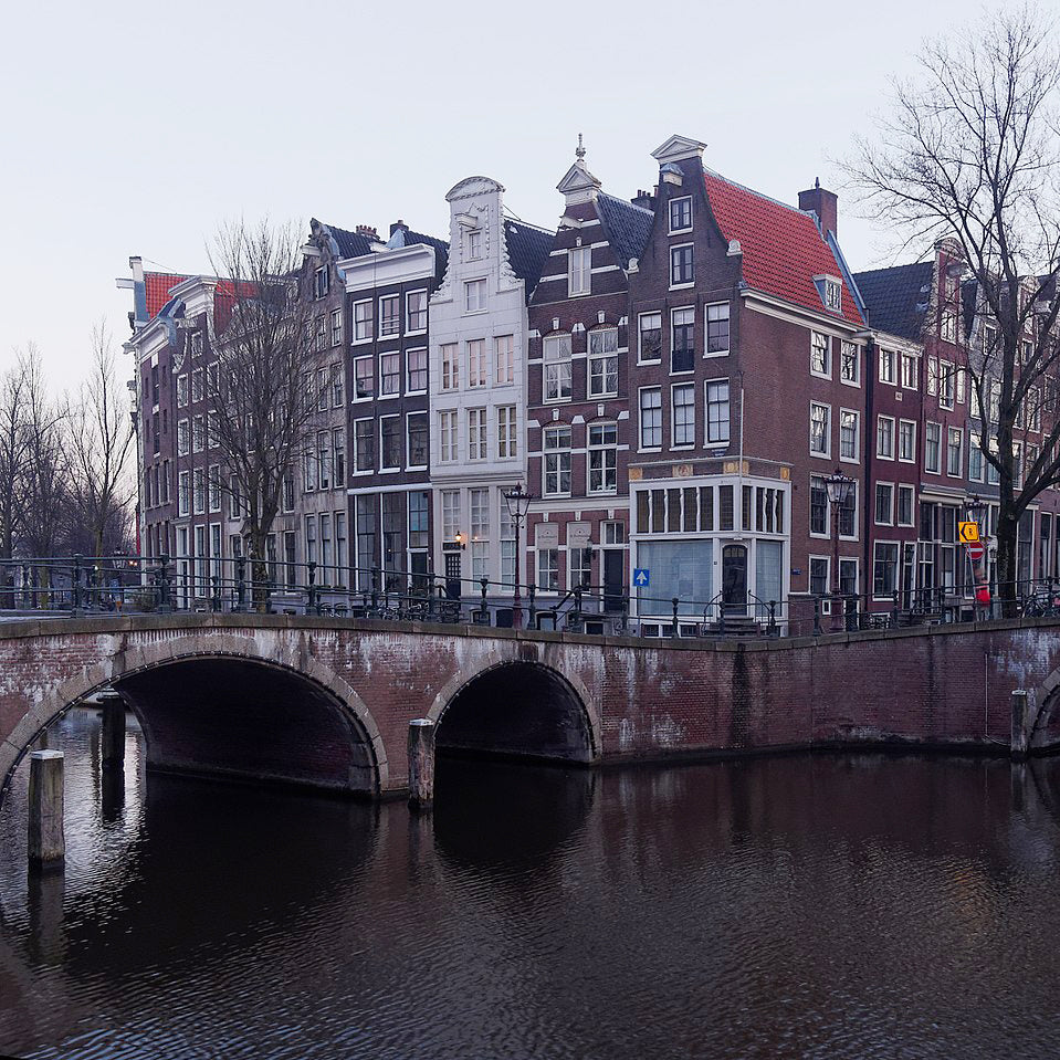 What's under the water in an Amsterdam Canal?