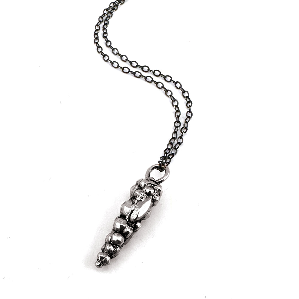 PENDULUM Necklace - Large - Silver