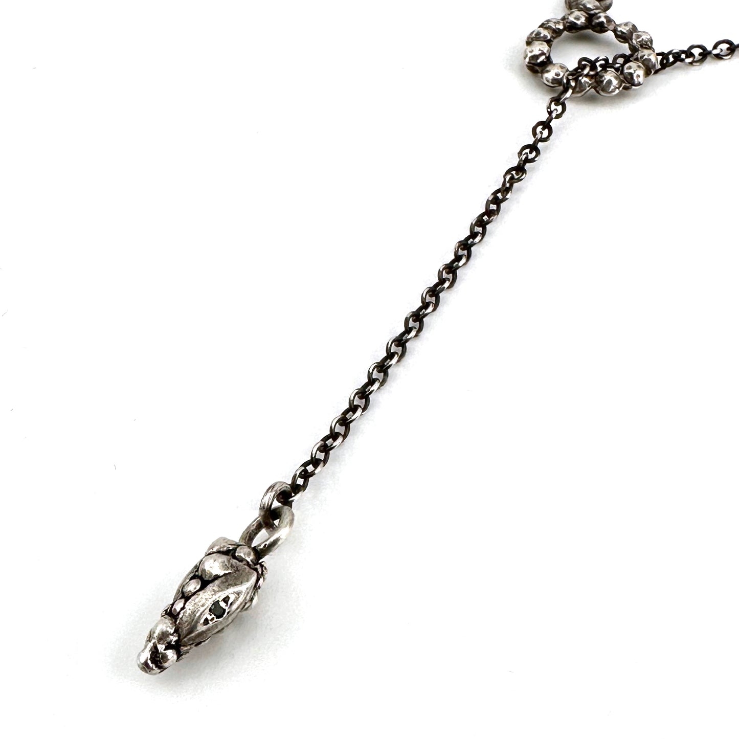 
                  
                    PENDULUM Lariat Necklace - Silver
                  
                