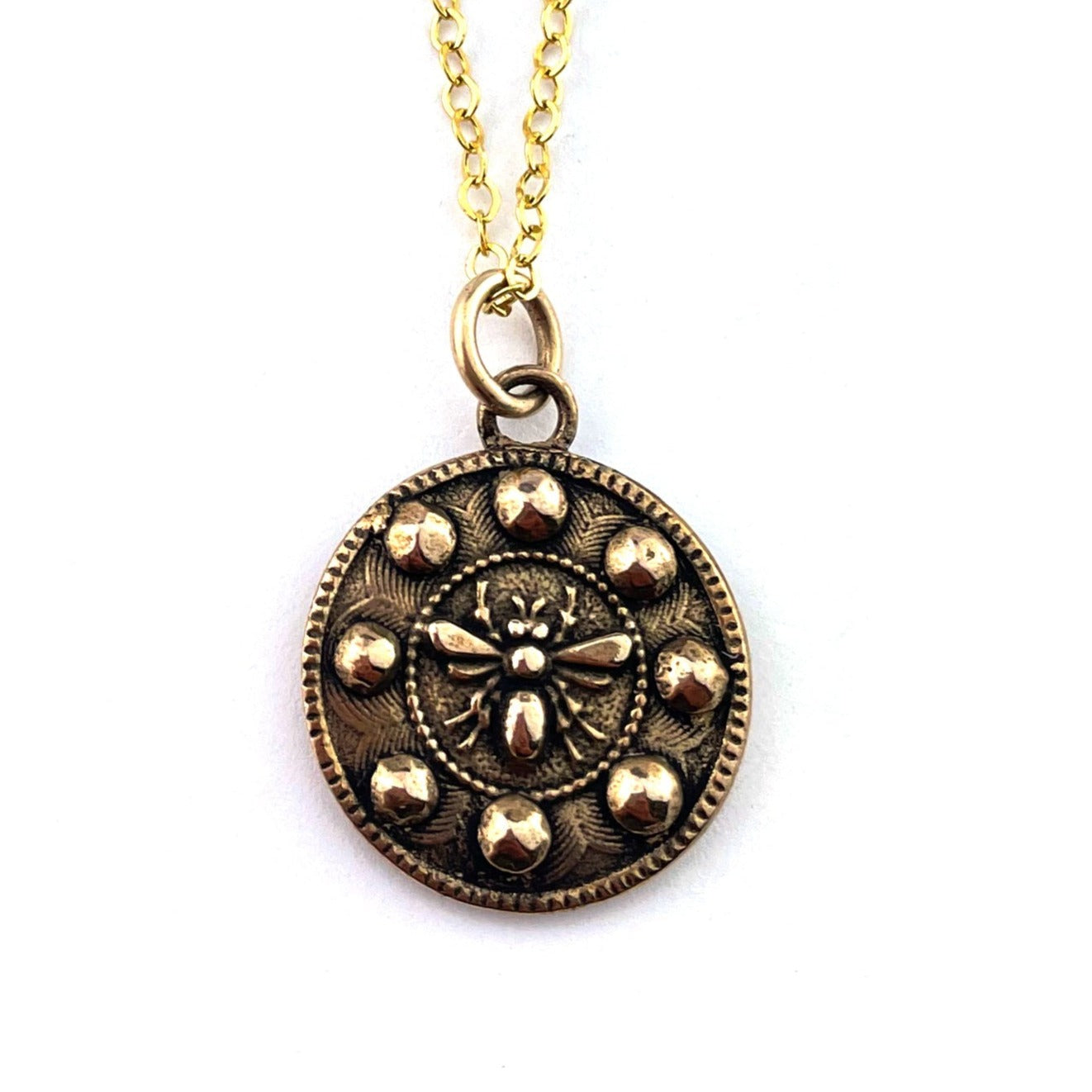 
                  
                    QUEEN BEE Necklace - Bronze
                  
                