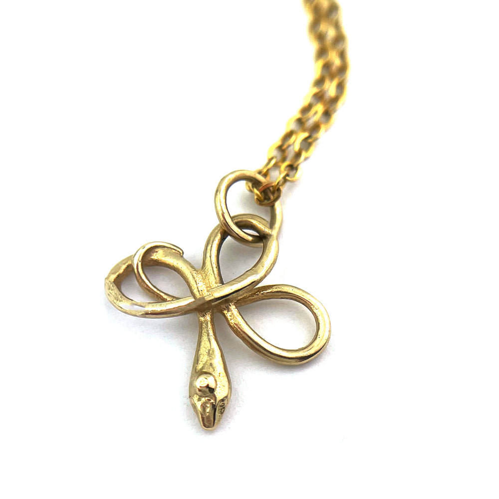 Petite SERPENT Necklace - Gold