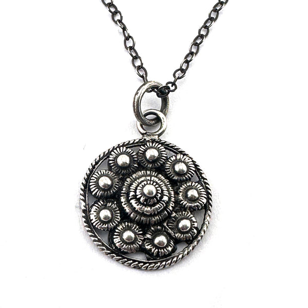 Zeeuwse Knop Dutch Button Necklace - SILVER (custom made