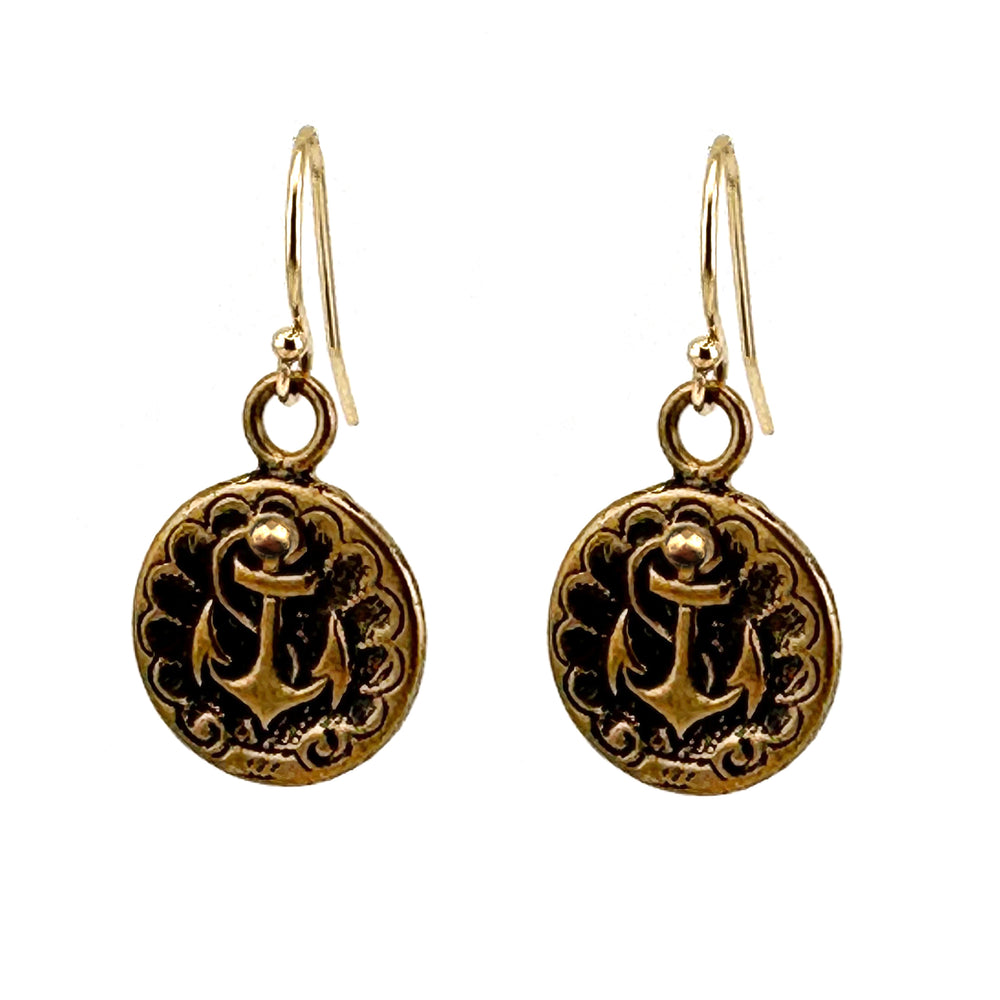 
                  
                    ANCHOR Earrings - Bronze
                  
                