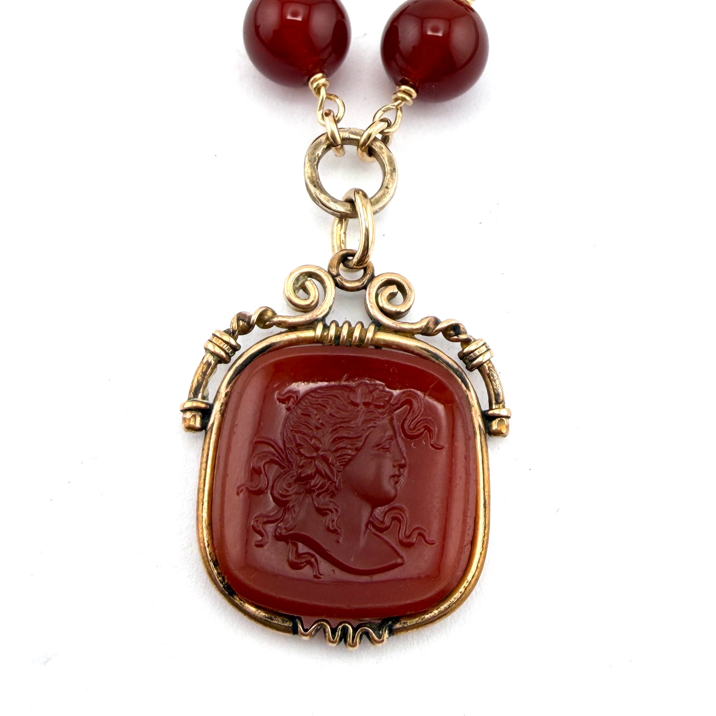 
                  
                    Harvest Goddess Intaglio Necklace
                  
                
