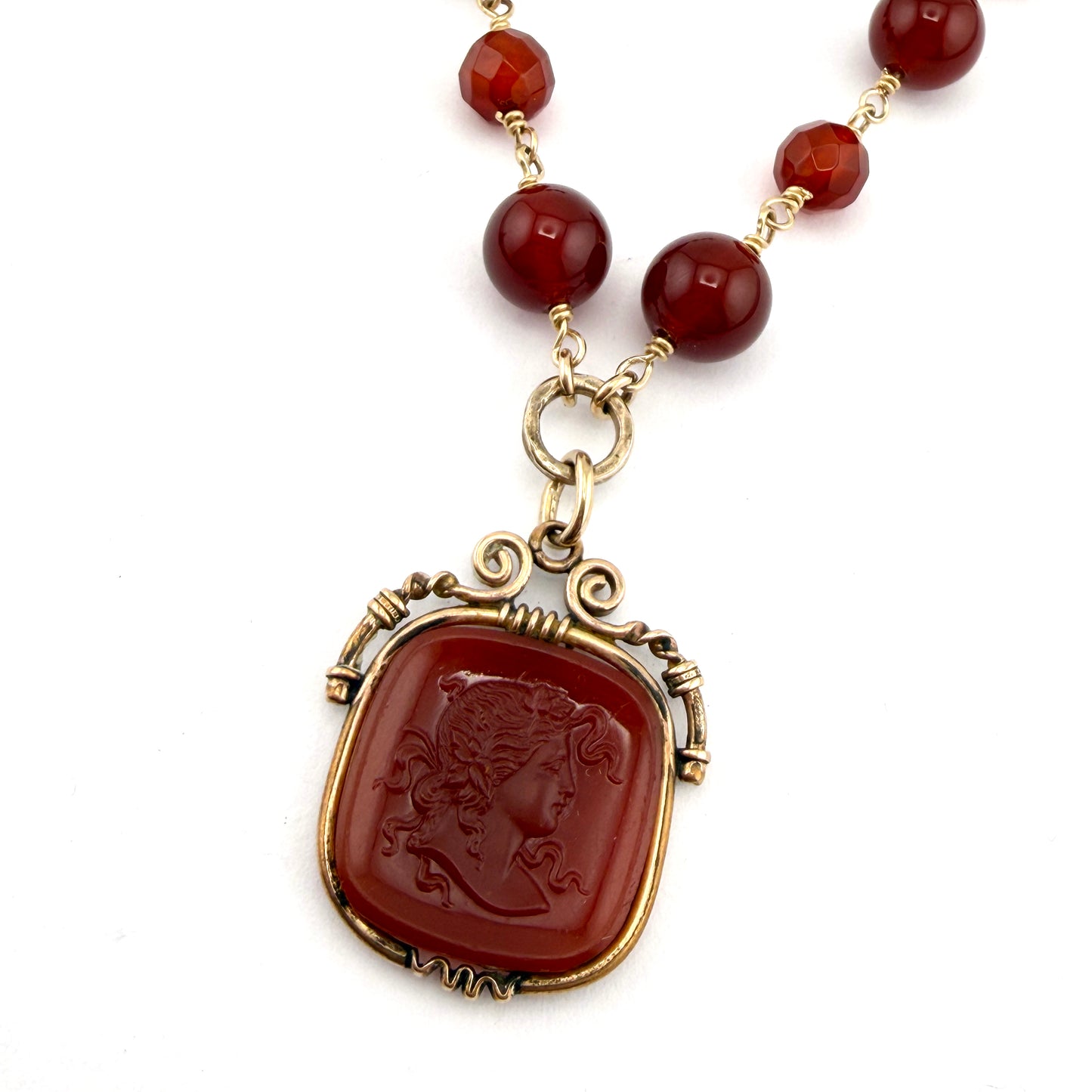 
                  
                    Harvest Goddess Intaglio Necklace
                  
                