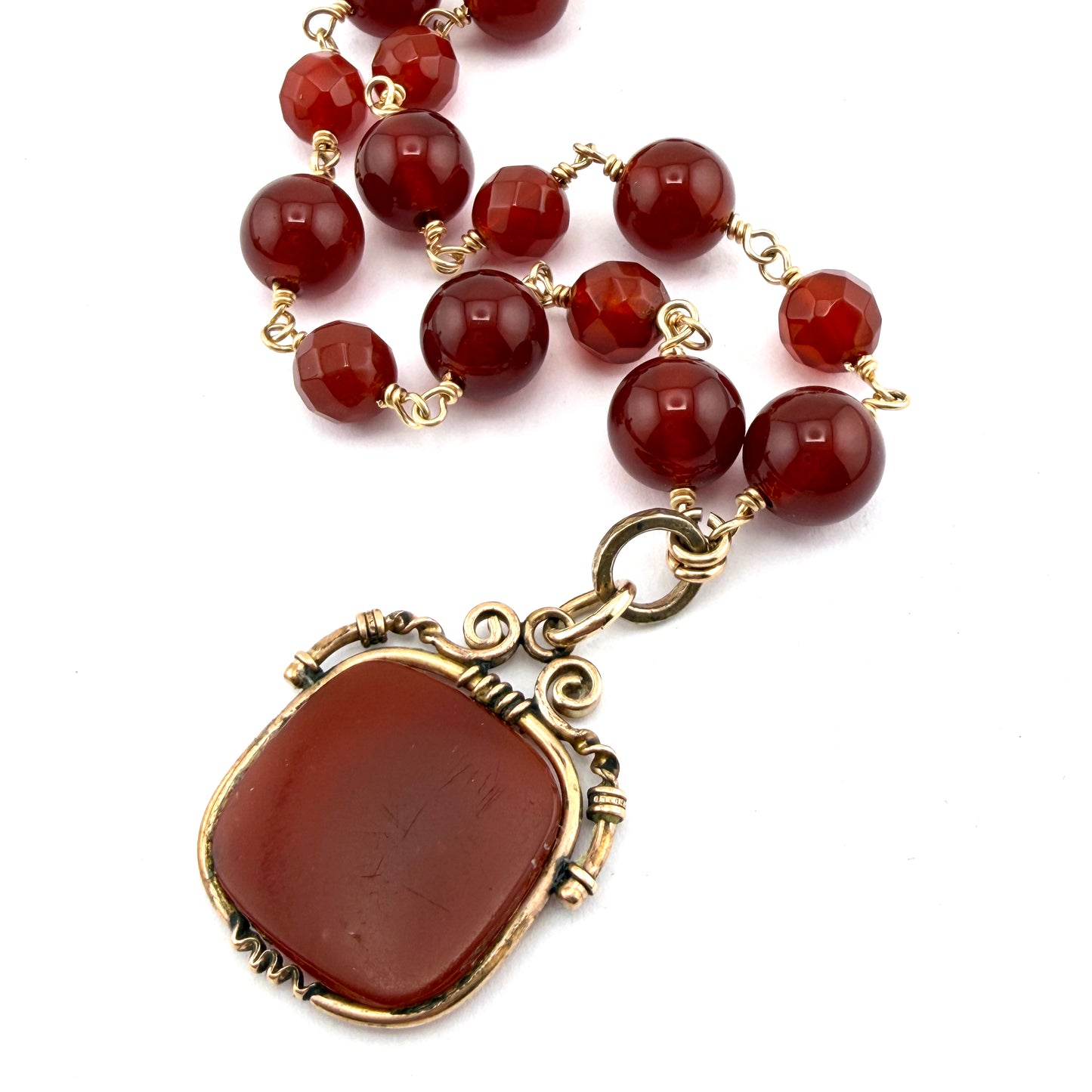 
                  
                    Harvest Goddess Intaglio Necklace
                  
                