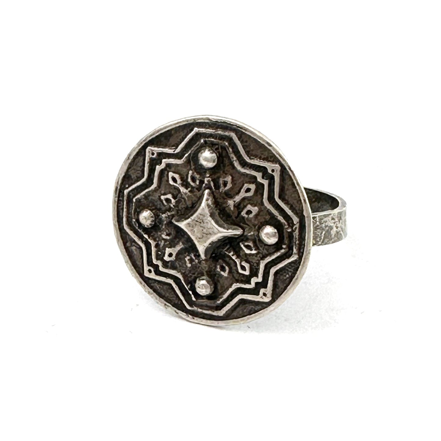 
                  
                    COMPASS ROSE Ring - Silver - Size 8 1/2
                  
                