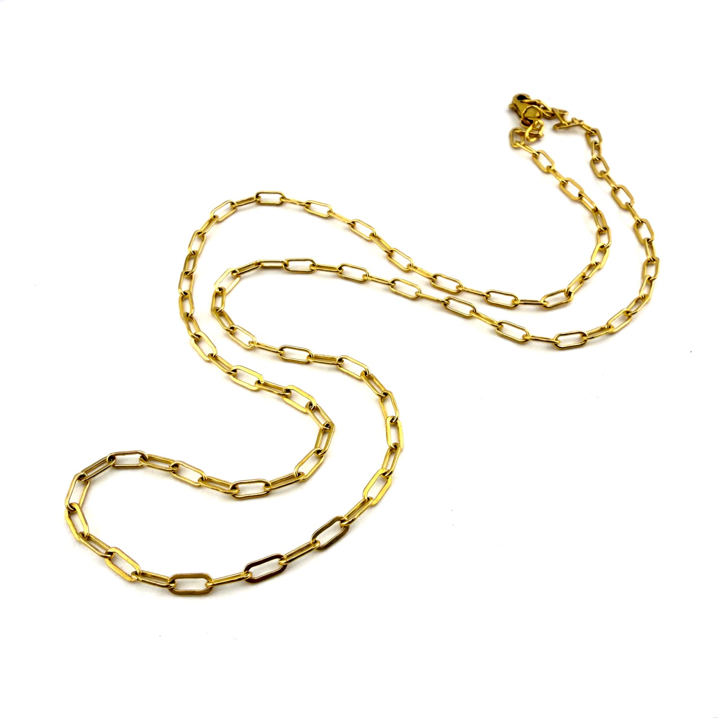 
                  
                    Paperclip Chain - Silver, Gold-Filled or 14k Gold
                  
                