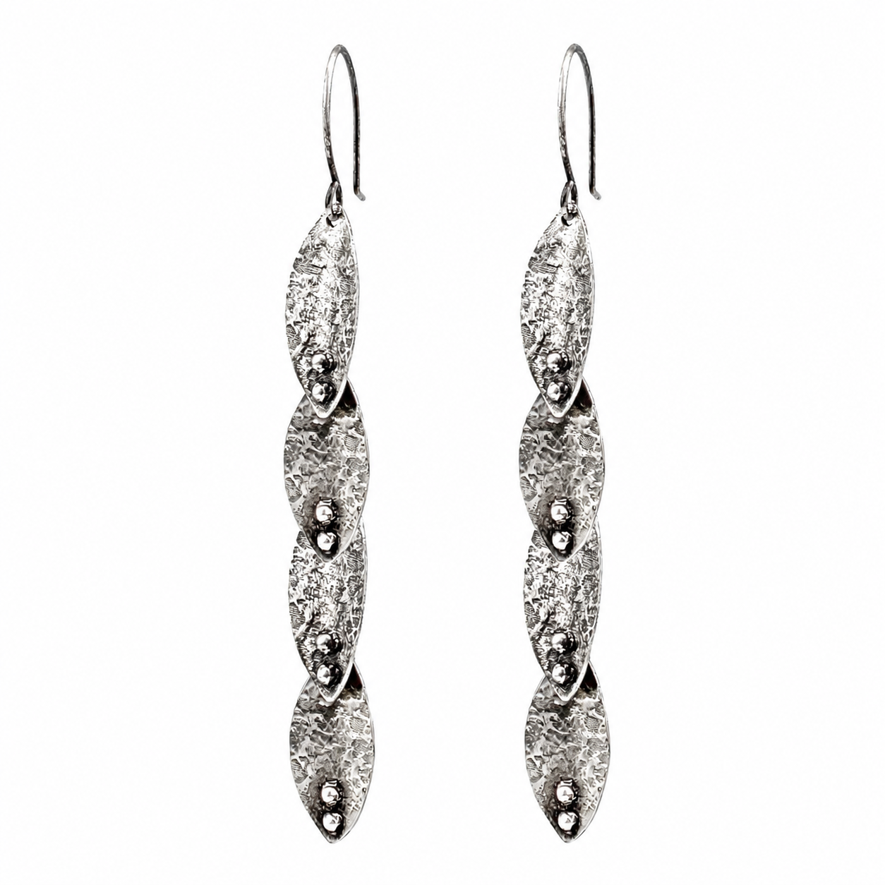 
                  
                    PETAL Earrings Long - Silver
                  
                