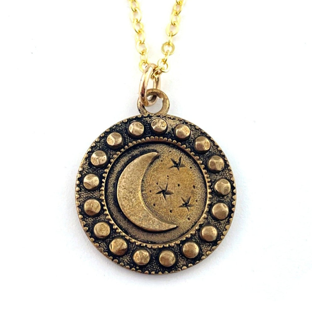 
                  
                    MOTHER MOON Necklace - Bronze
                  
                