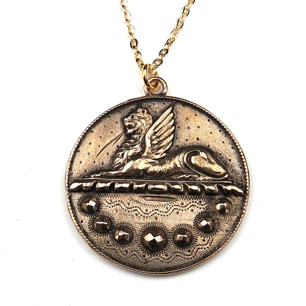 Large MYTHIC Necklace - Bronze