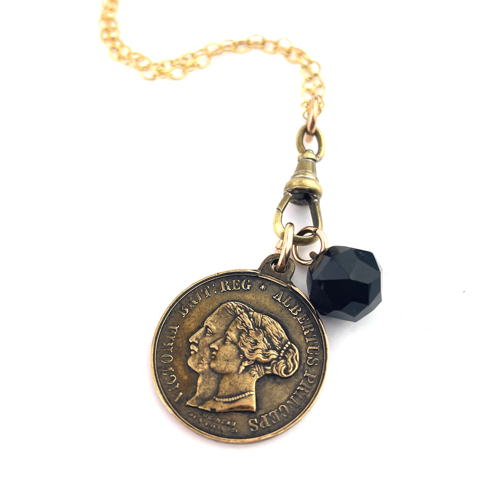 1855 Victorian & Albert Paris Medallion - BRONZE