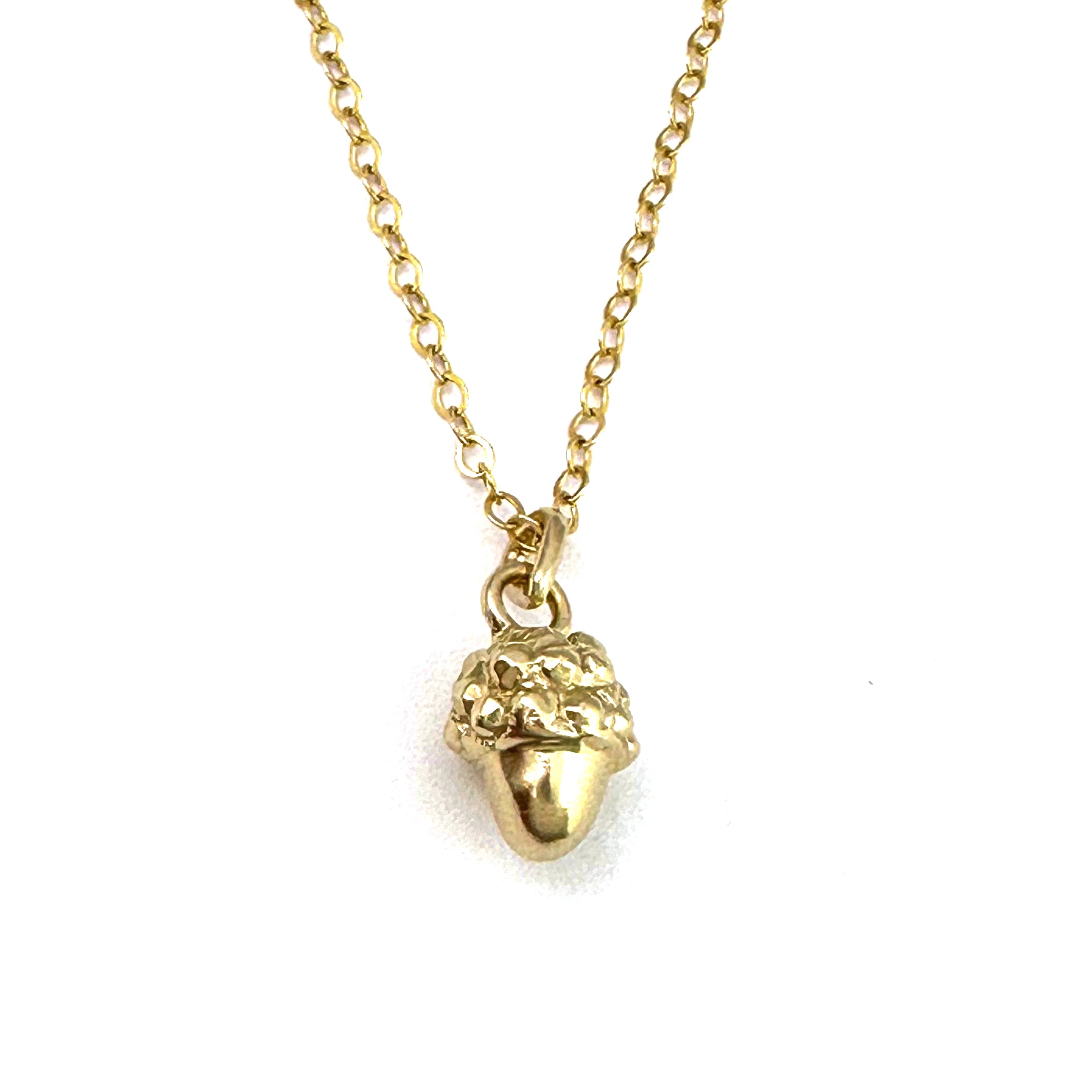 ACORN Necklace - Gold – Compass Rose Design