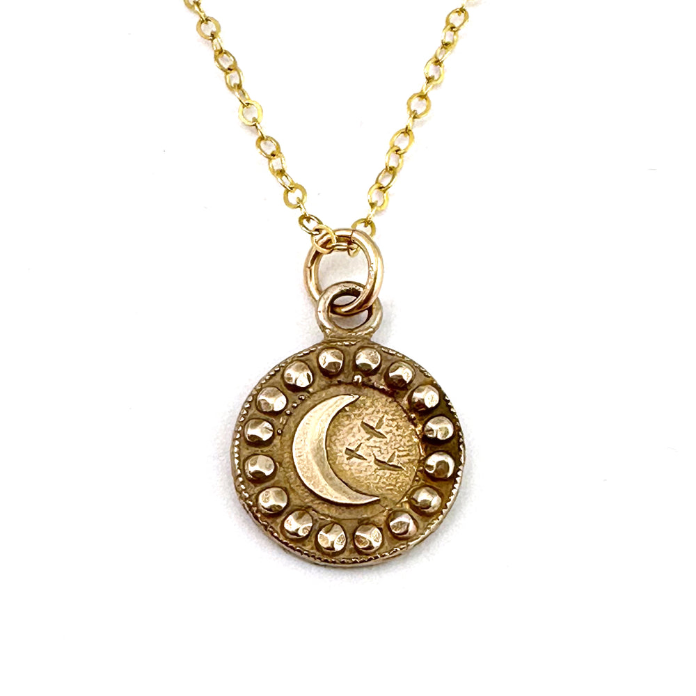 DAUGHTER MOON Necklace - Gold