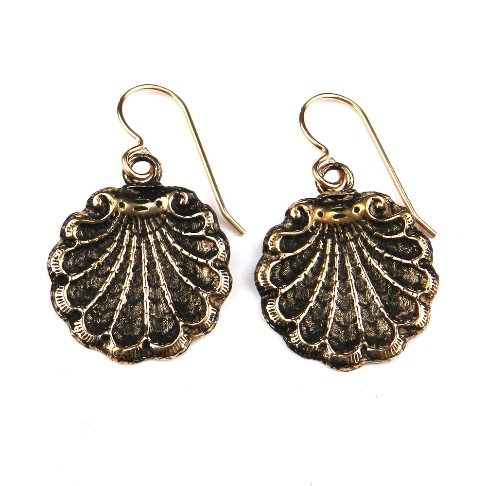 SEA SHELL Classic Earrings - Bronze