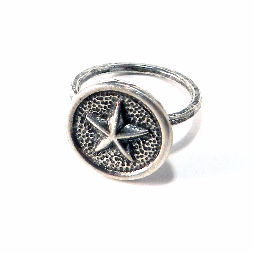 STAR Ring - SILVER size 4